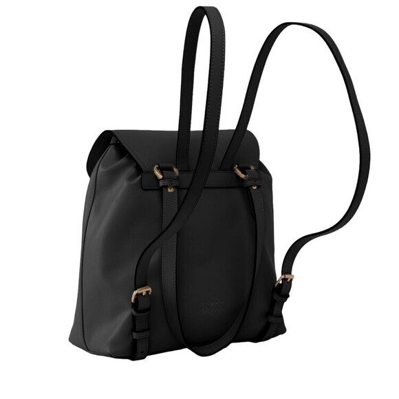 Pinko Leather Backpack With Lettering - NWT